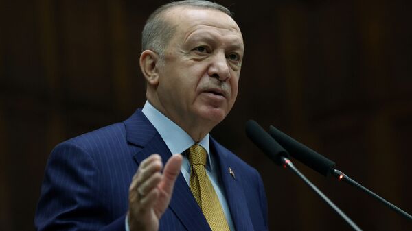  الرئيس التركي رجب طيب أردوغان، ديسمبر 2020 - سبوتنيك عربي